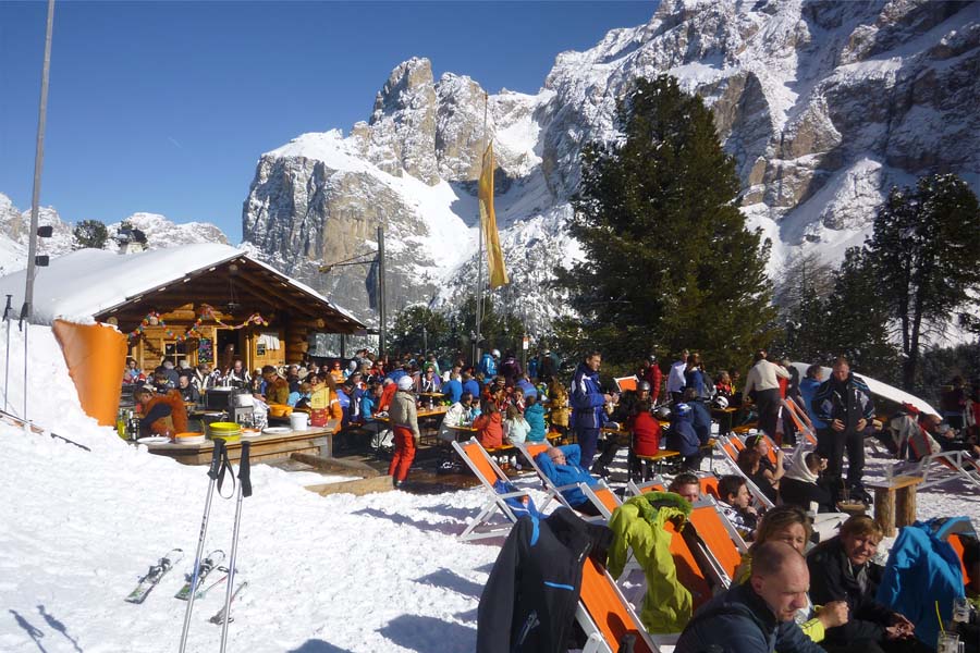 La nostra baita d'inverno im Winter